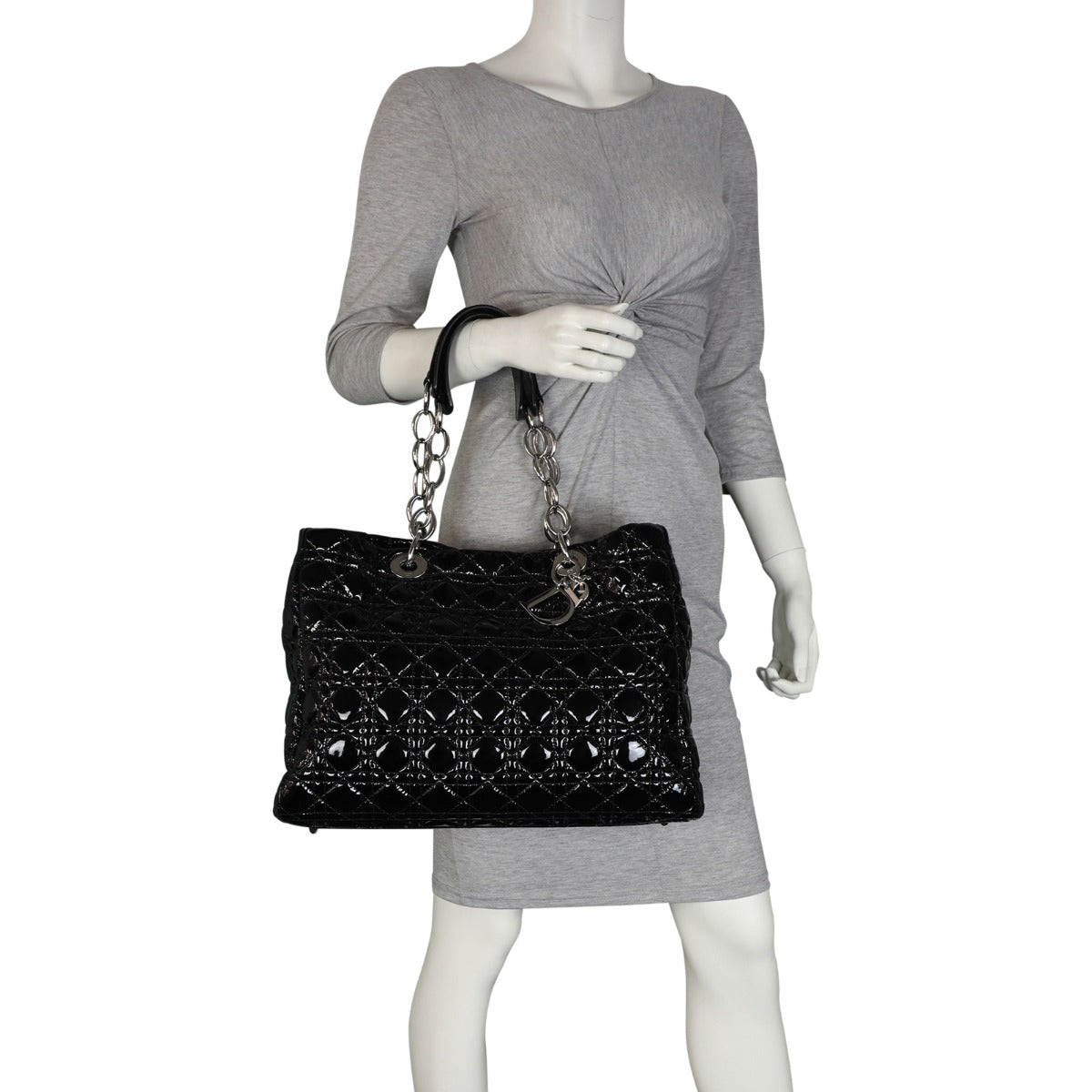 Dior Lady Dior Shopping Tote Large