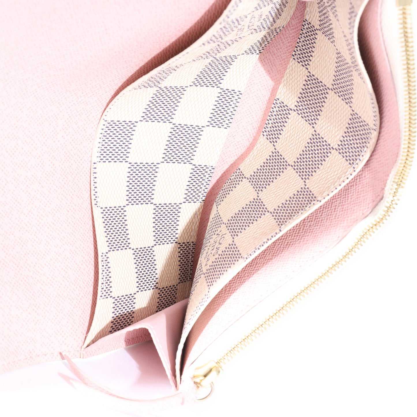 Louis Vuitton  Canvas Damier Azur Sarah Wallet