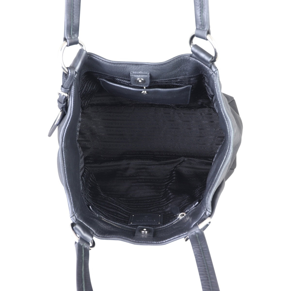 Prada Vitello Daino Shopping Tote