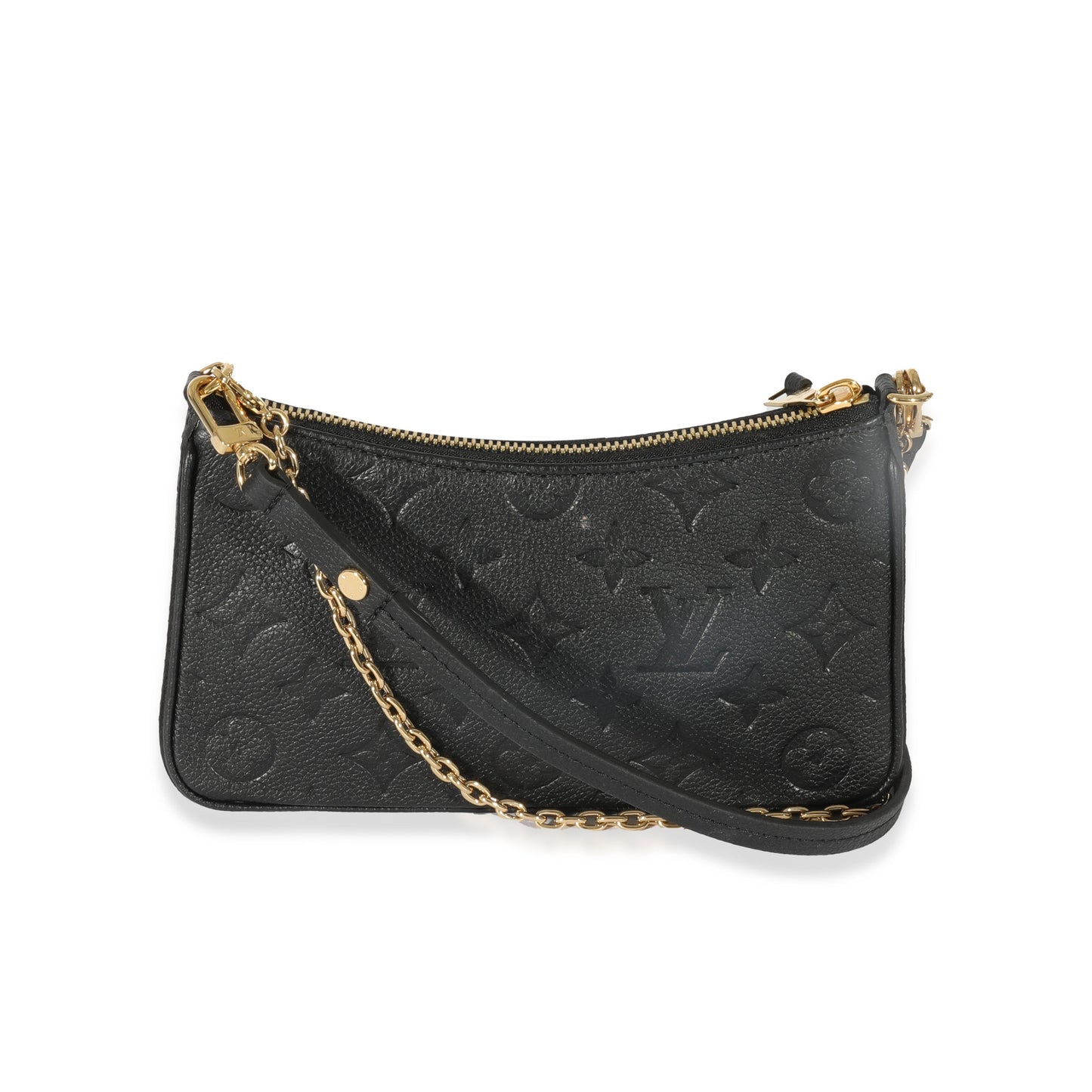 Louis Vuitton  Black Empreinte Easy Pouch On Strap