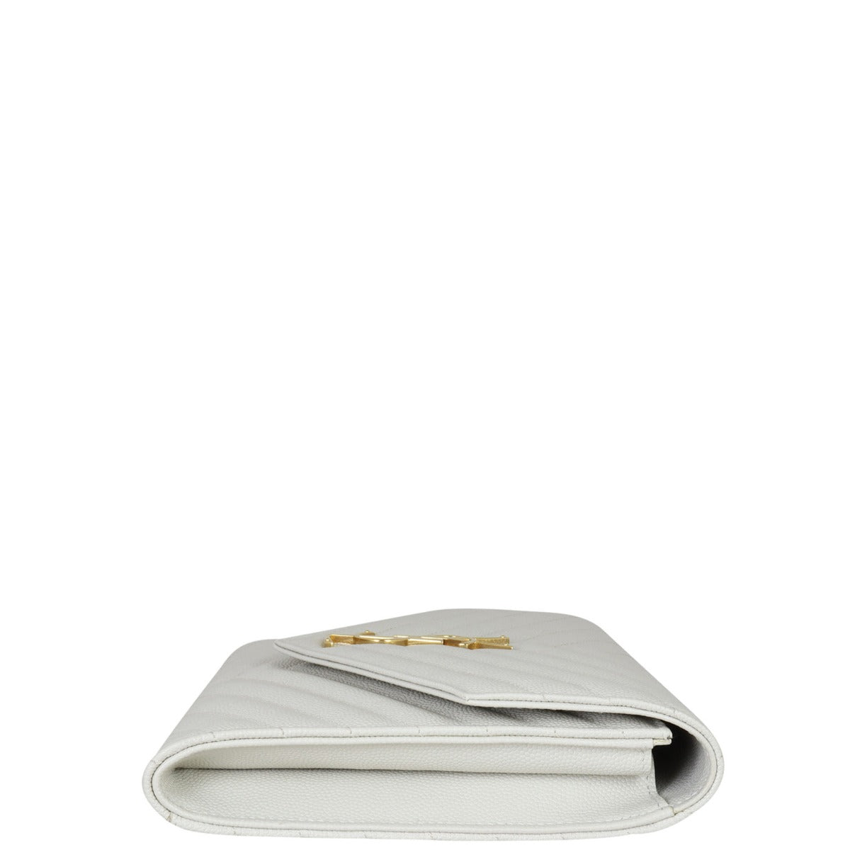 Saint Laurent Cassandre Flap Wristlet Pouch