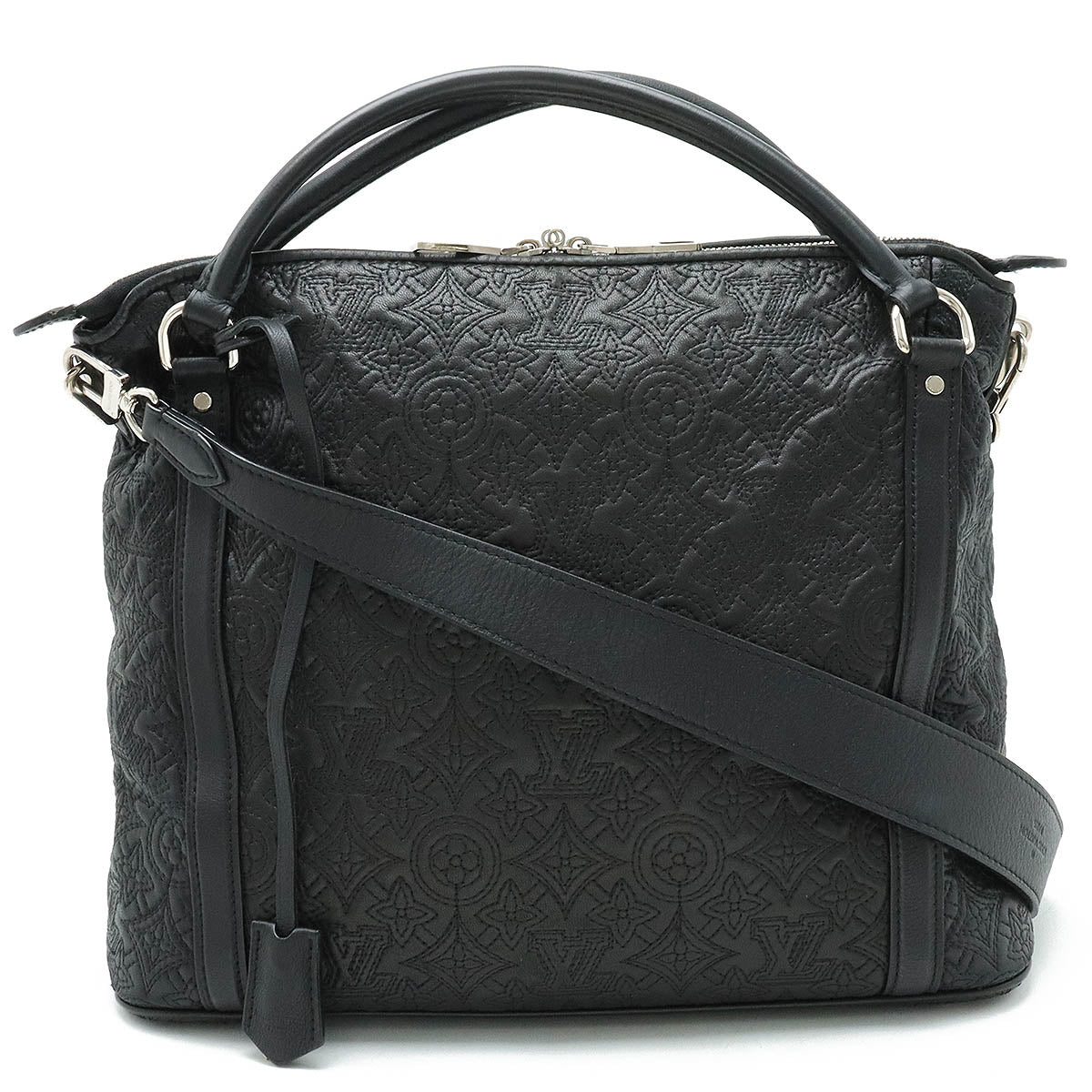 Louis Vuitton Monogram Antias Ixia PM Handbag 2WAY Shoulder Bag Shoulder Bag Noir Black M97071