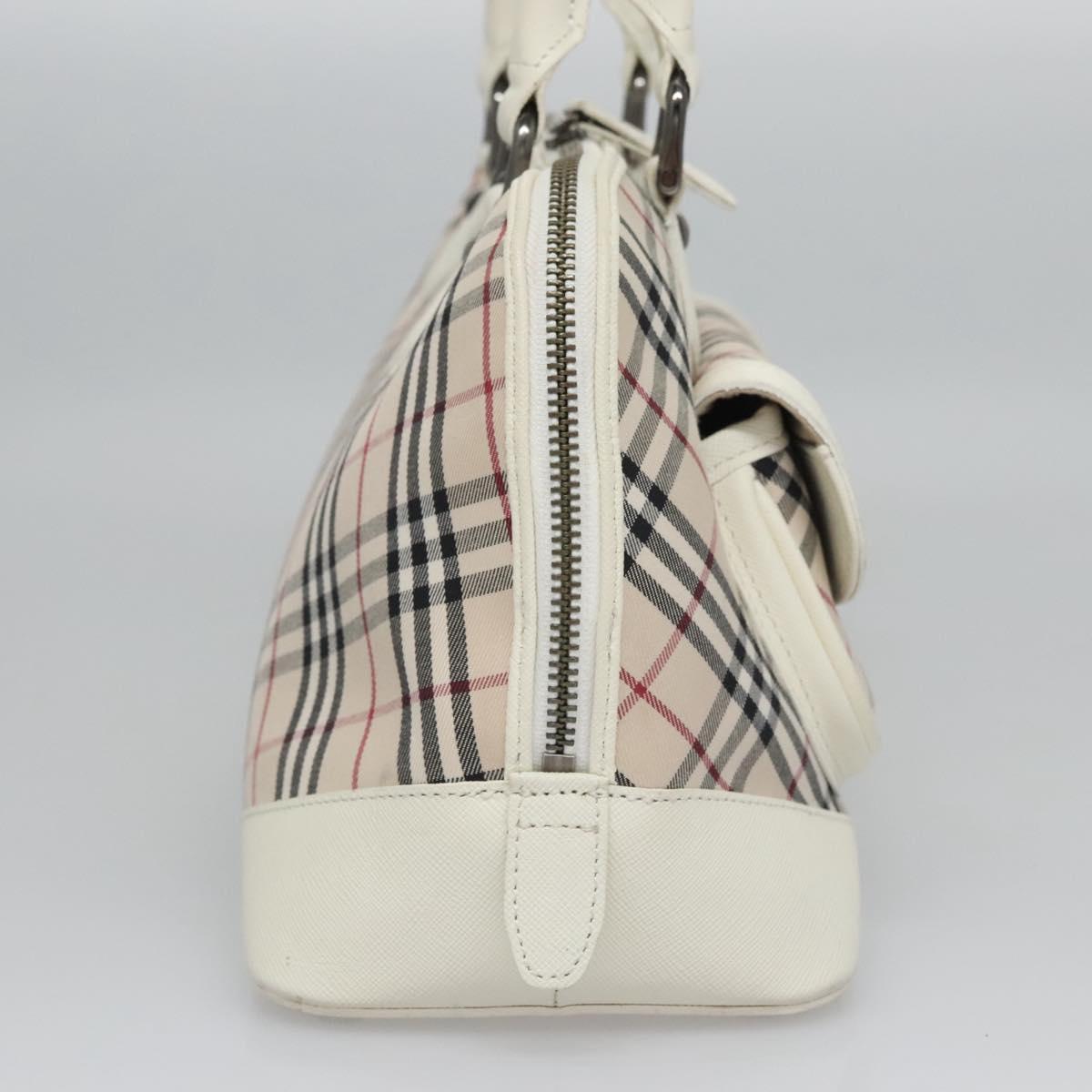 Burberry Nova Check Beige Canvas Handbag ( )