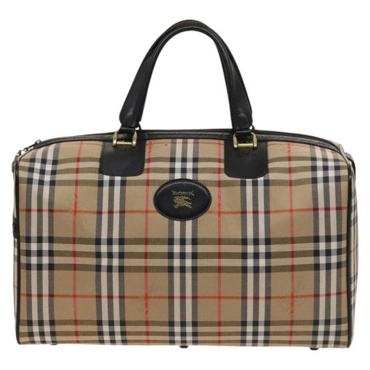 Burberry Nova Check Beige Canvas Travel Bag ( )