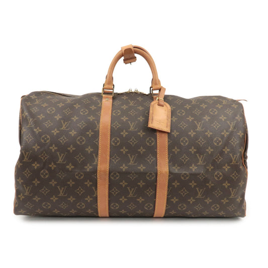 Louis Vuitton Monogram Keep All 55 Boston Bag Travel Bag M41424