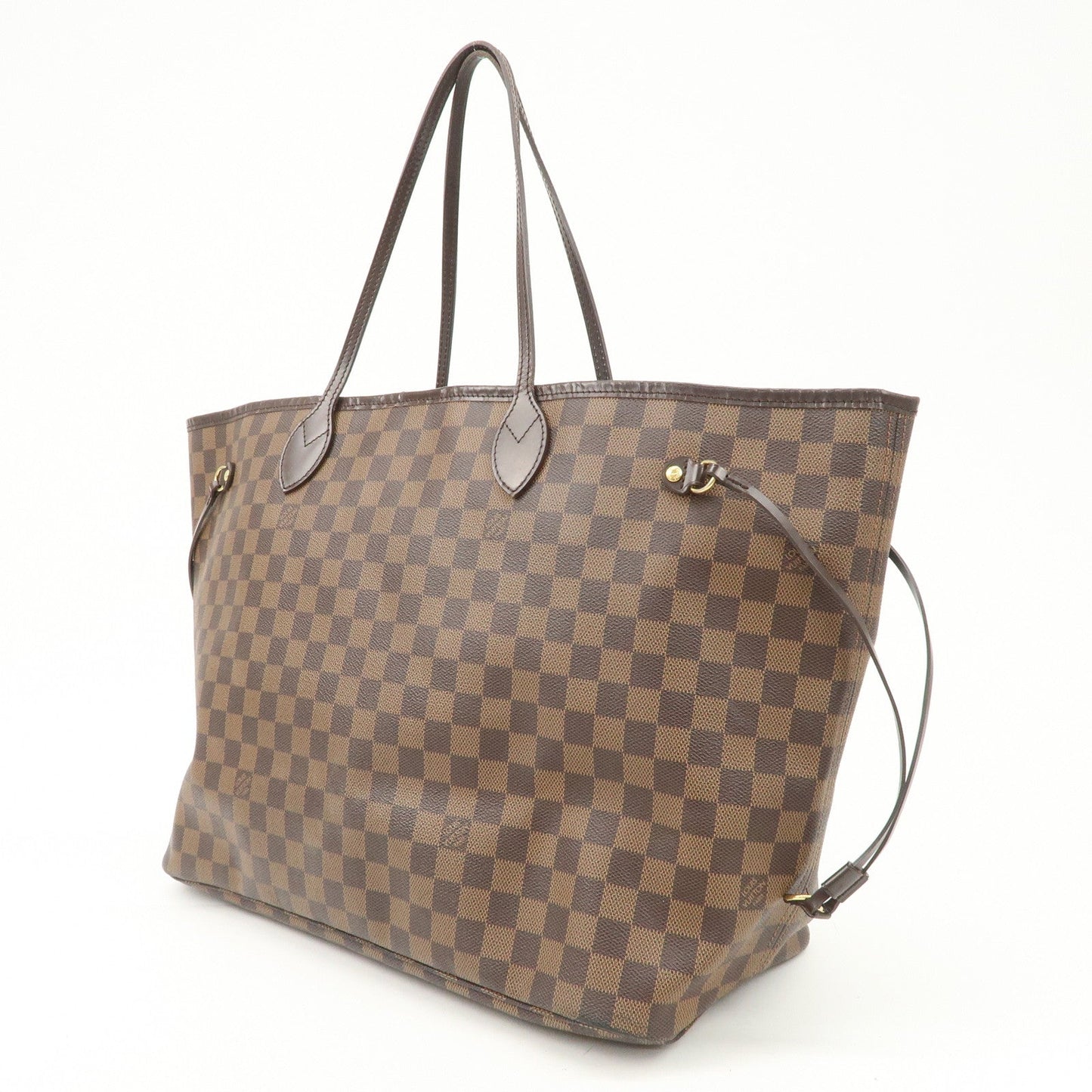 Louis Vuitton Damier Ebene Neverfull GM Tote Bag N51106