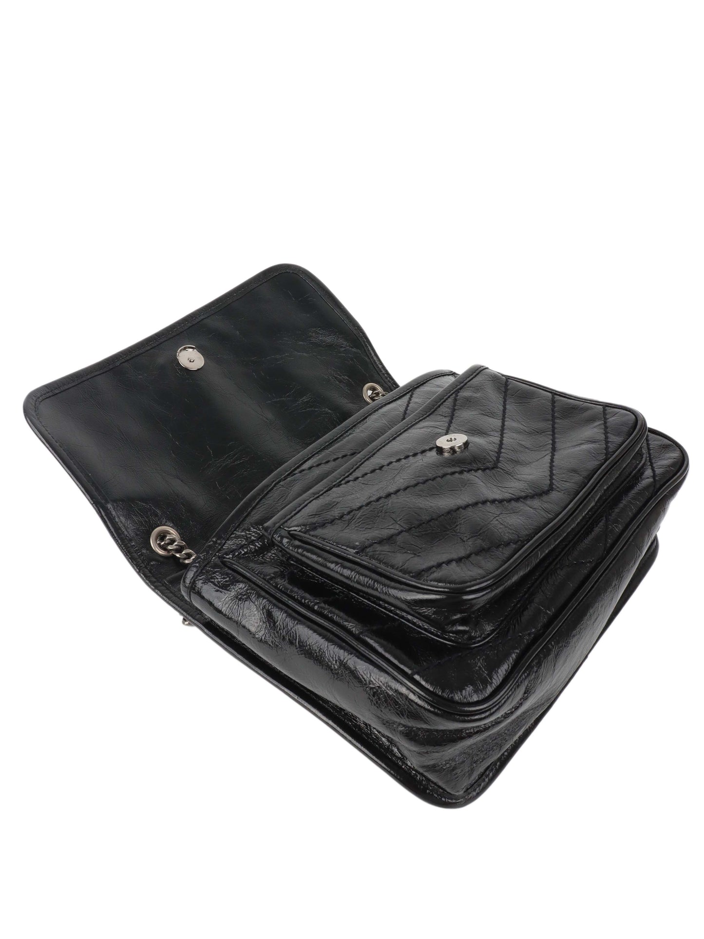 Saint Laurent Niki Baby in   Leather Bag.