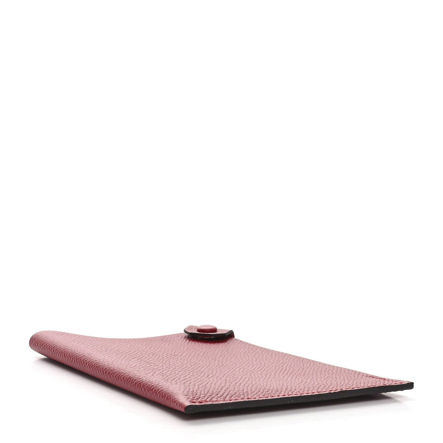 Hermes Epsom Tarmac PM Passport Holder Rouge Grenat