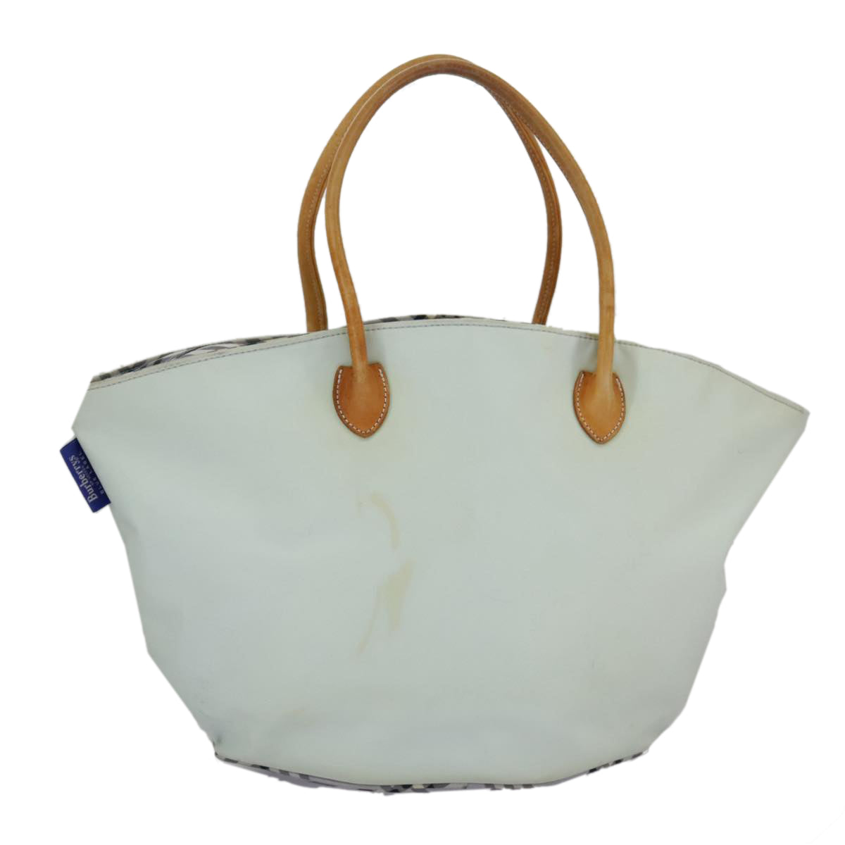 Burberry Blue Synthetic Tote Bag ( )
