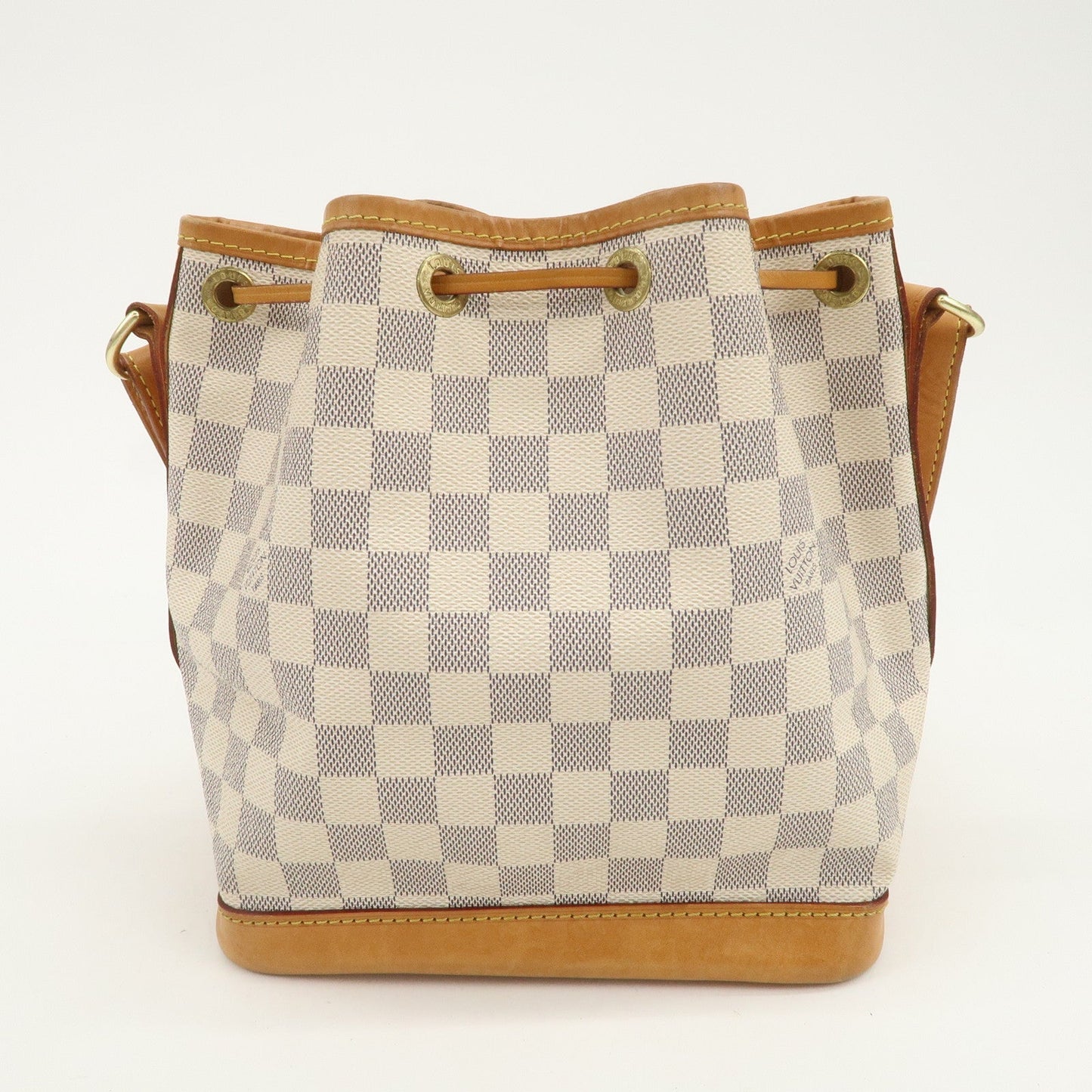 Louis Vuitton Damier Azur Canvas Leather Noe BB Shoulder Bag N41220