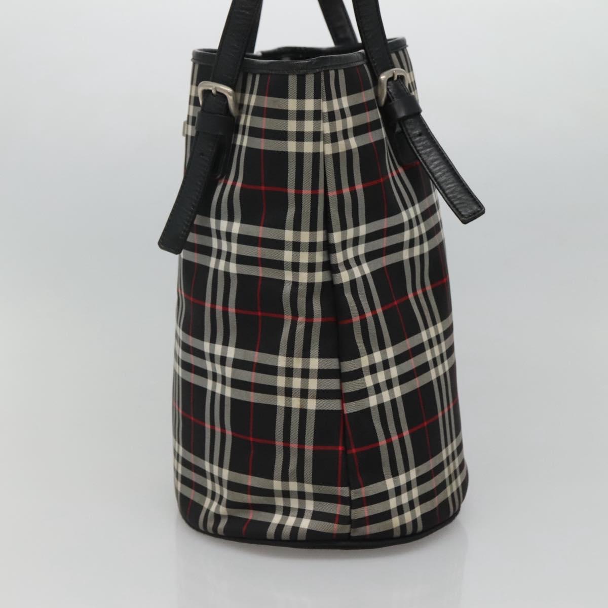 Burberry Nova Check Multicolour Synthetic Tote Bag ( )