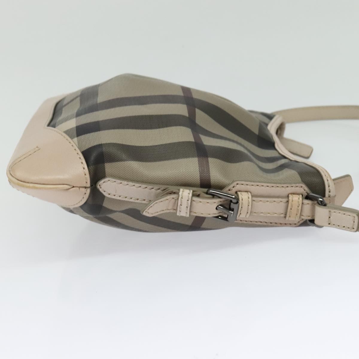 Burberry Nova Check Khaki Canvas Shoulder Bag ( )
