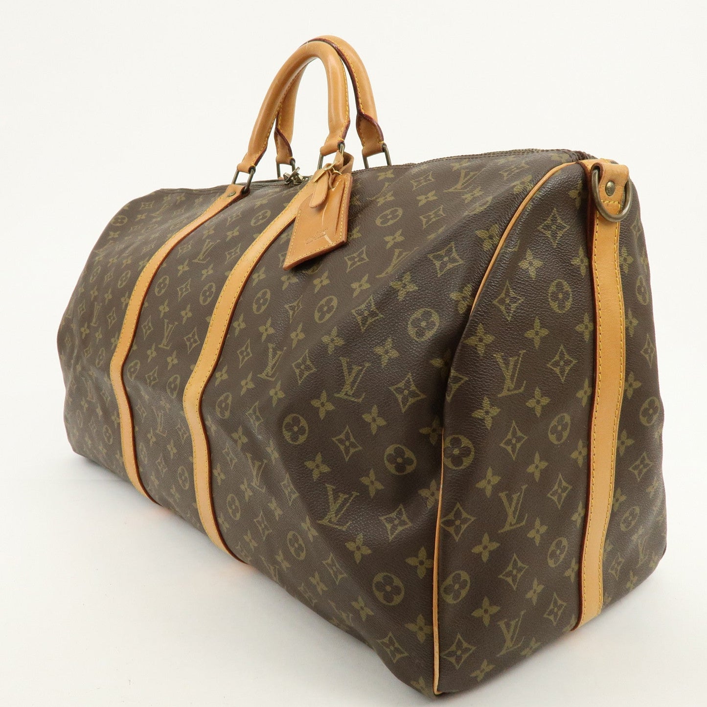 Louis Vuitton Monogram Keep All Bandouliere 60 Boston Bag M41412