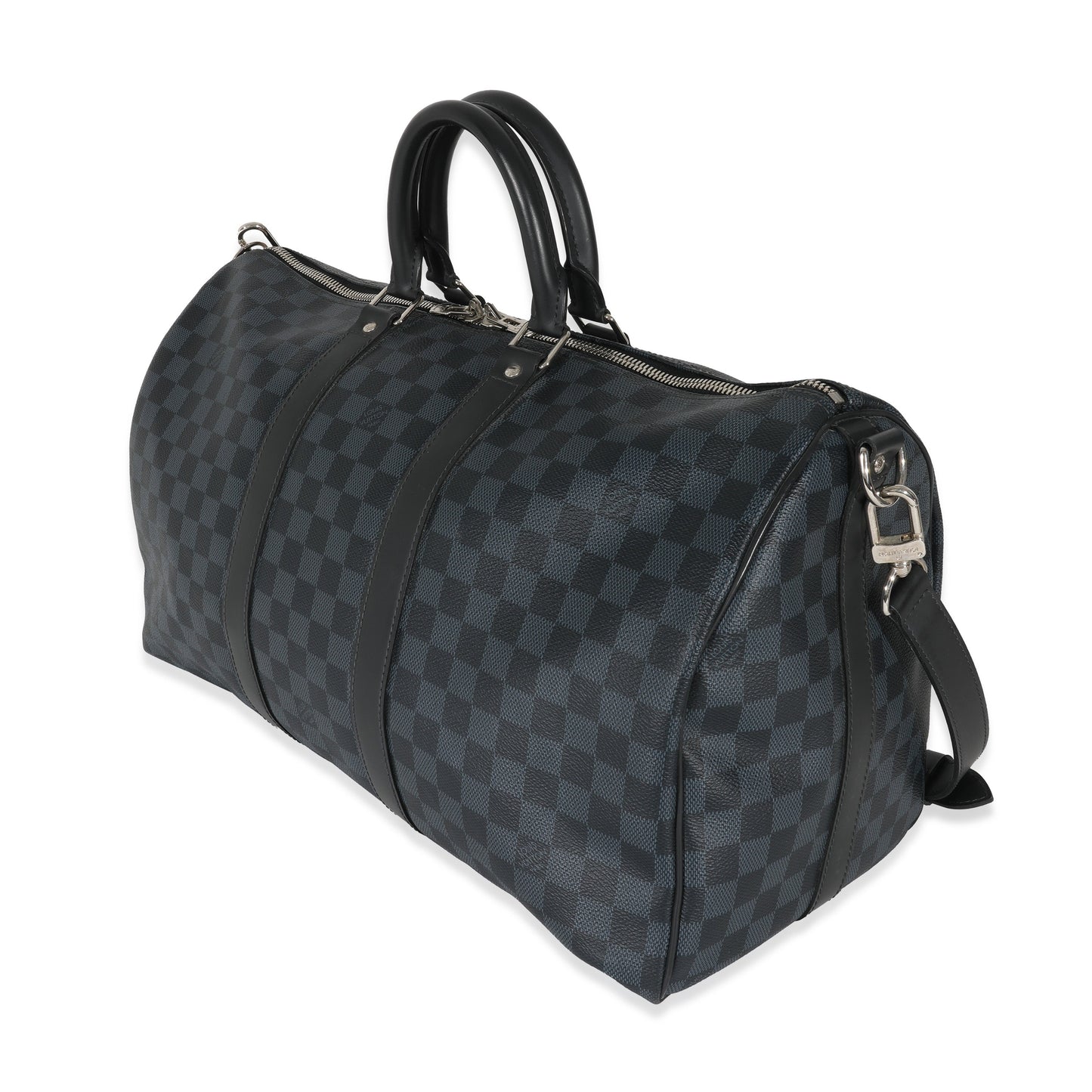 Louis Vuitton Damier Cobalt Canvas Keepall Bandouliere 45