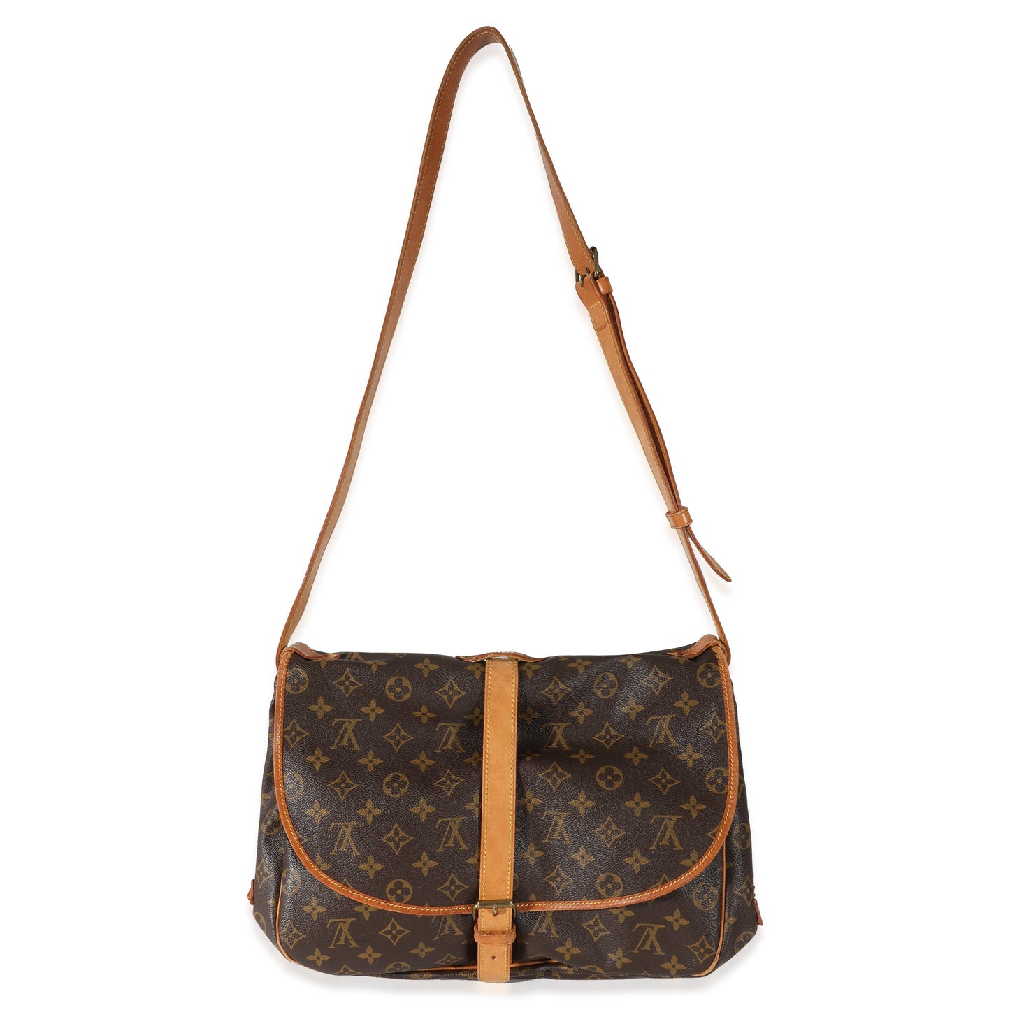Louis Vuitton  Vintage Monogram Canvas Saumur 35