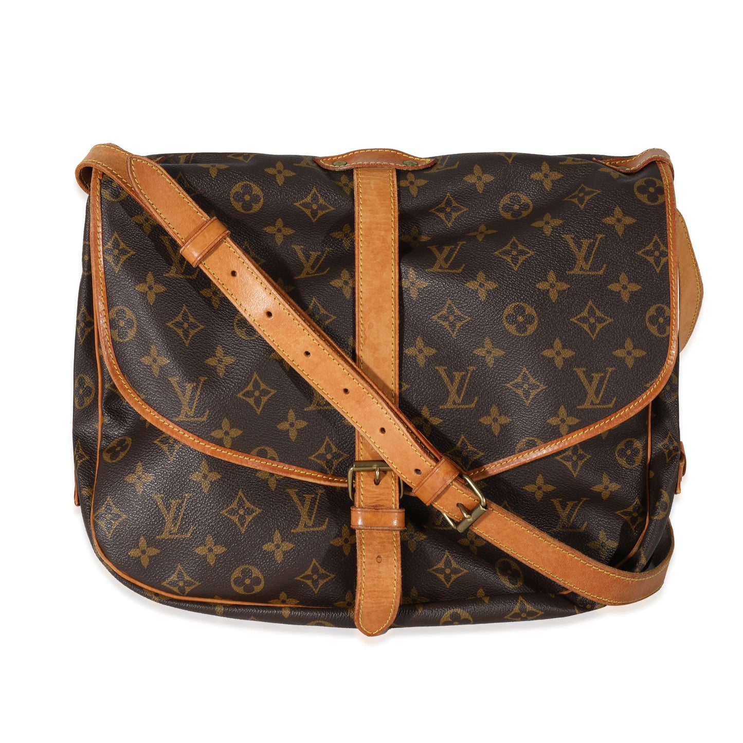 Louis Vuitton  Vintage Monogram Canvas Saumur 35