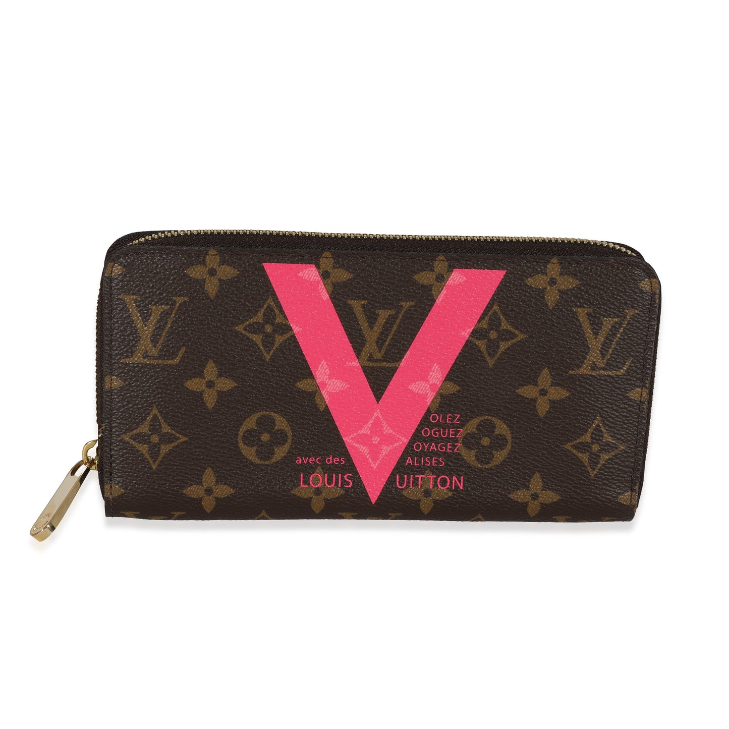 Louis Vuitton  Monogram Canvas & Grenade V Zippy Wallet