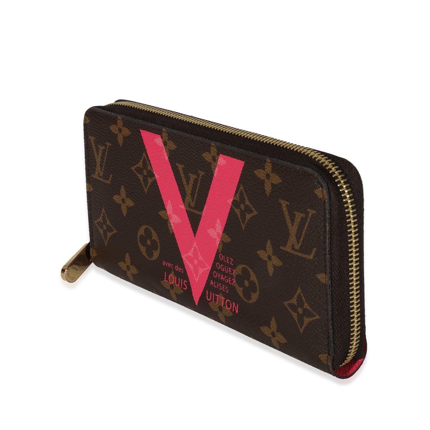 Louis Vuitton  Monogram Canvas & Grenade V Zippy Wallet