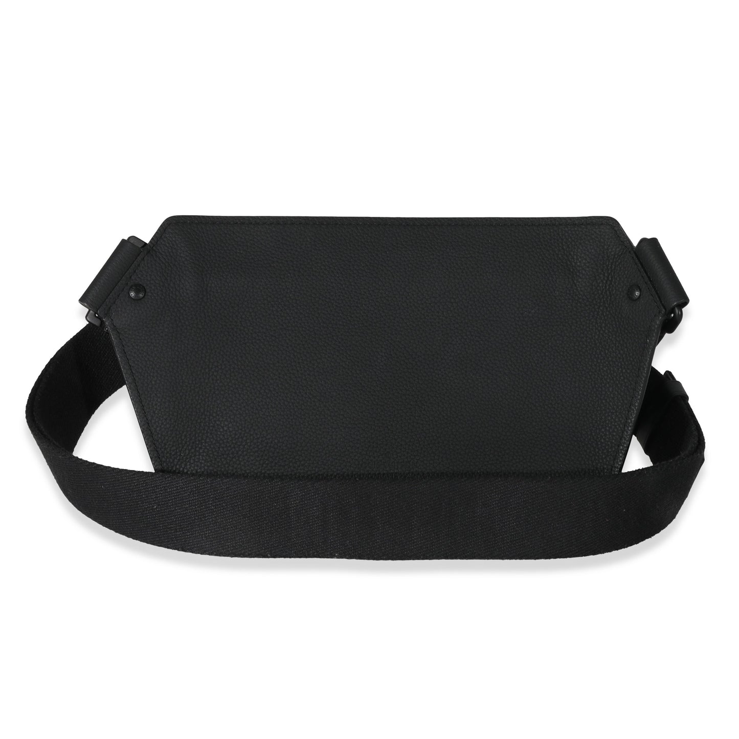 Louis Vuitton Black Leather Aerogram Sling Bag