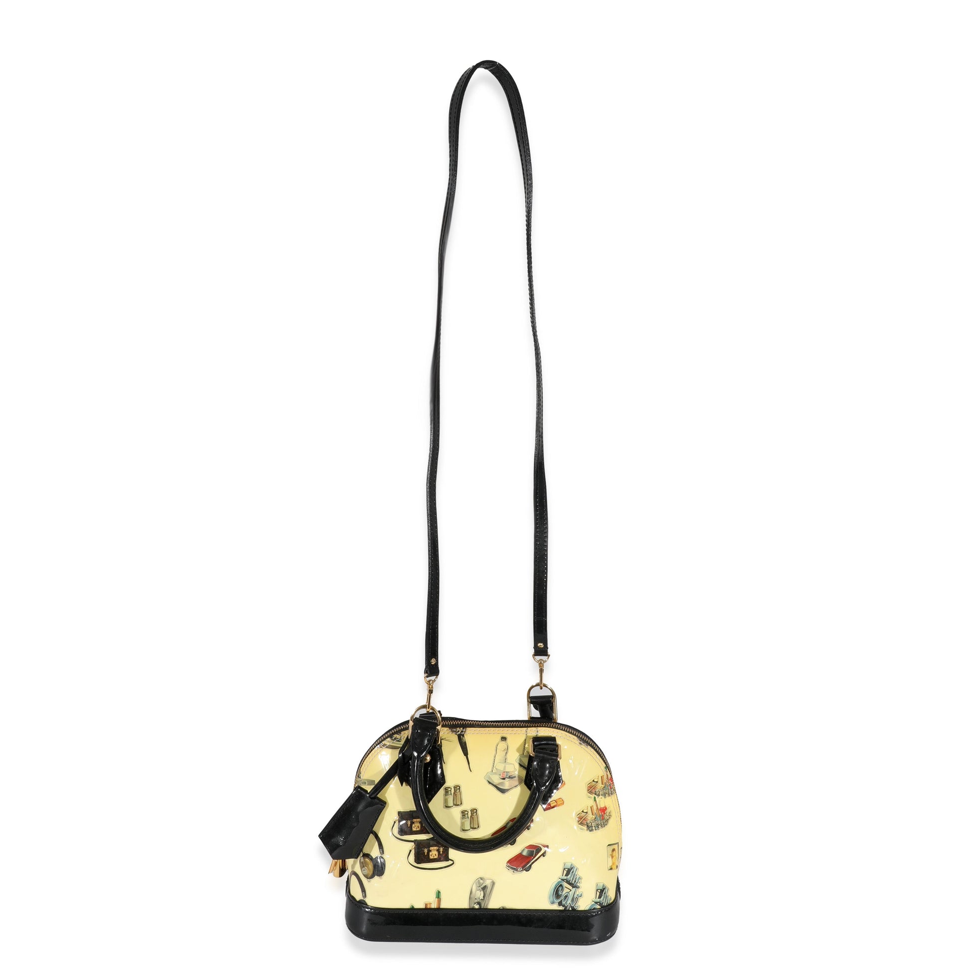 Louis Vuitton Monogram Vernis Stickers Alma BB