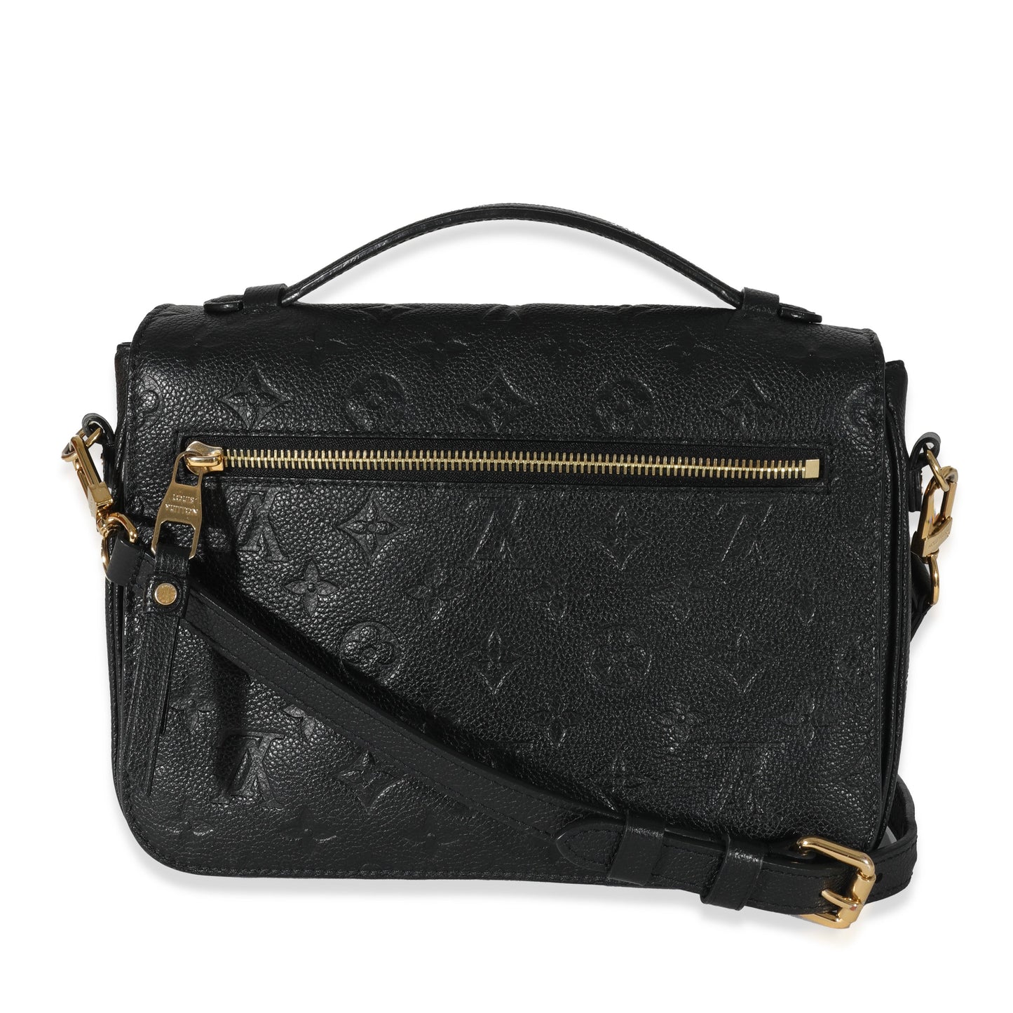 Louis Vuitton  Black Monogram Empreinte Pochette Metis