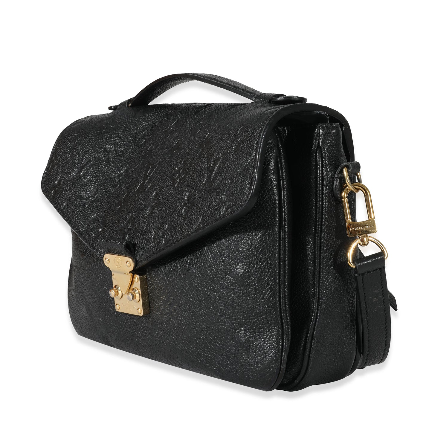 Louis Vuitton  Black Monogram Empreinte Pochette Metis
