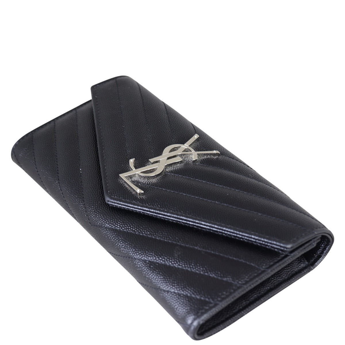 Saint Laurent Cassandre Large Flap Wallet
