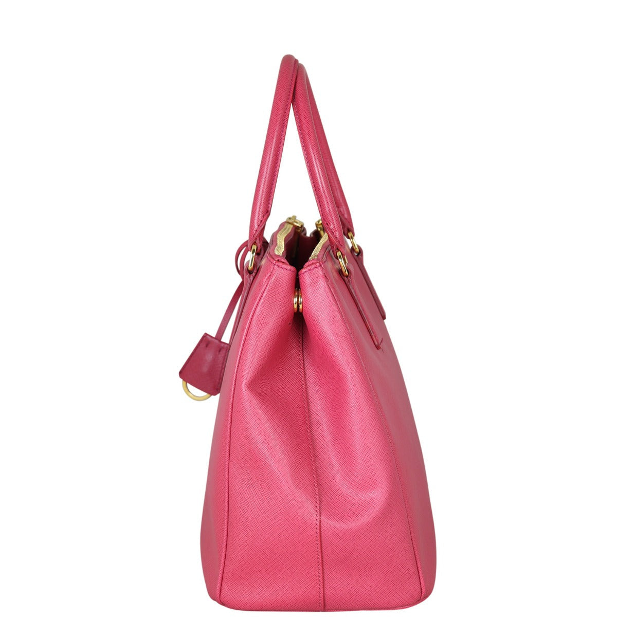 Prada Saffiano Lux Galleria Double Zip Tote Medium