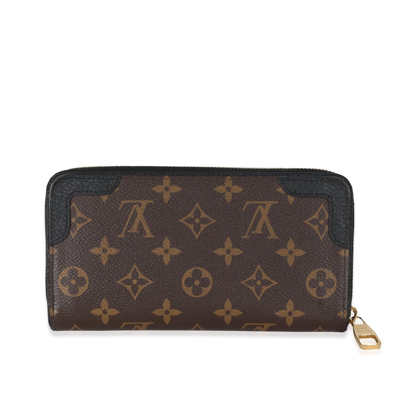 Louis Vuitton  Monogram Canvas Retiro Zippy Wallet