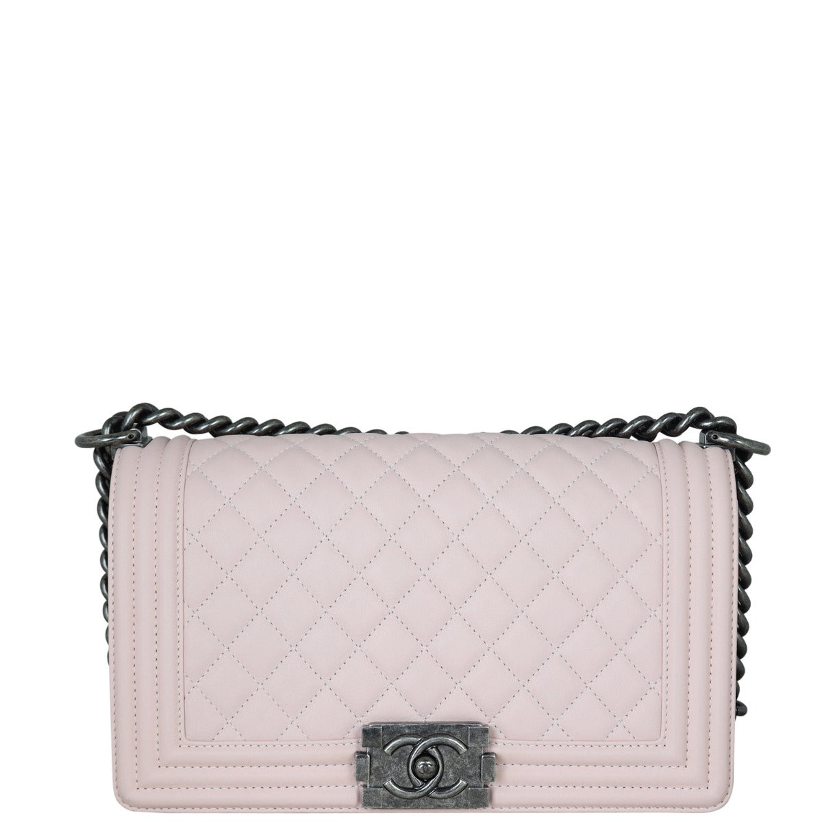 Chanel Boy Old Medium | Pale Pink