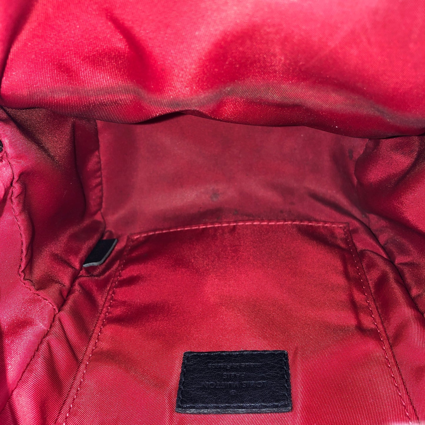 Louis Vuitton Mini Palm Springs Backpack World Tour Patch Monogram Canvas