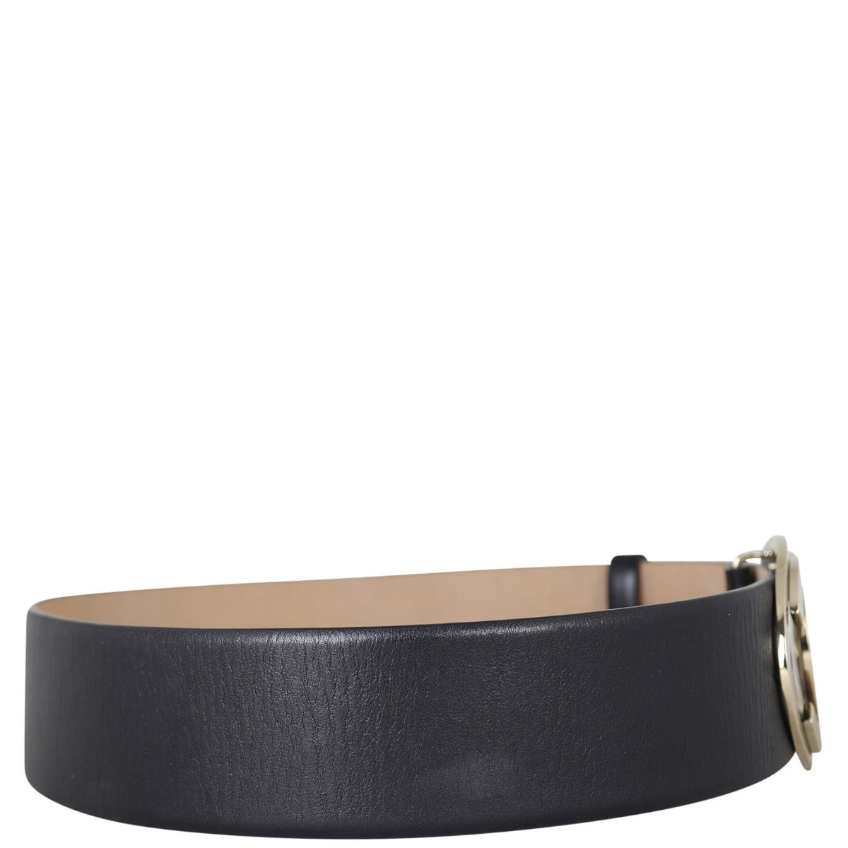 Chanel CC Logo Leather Belt