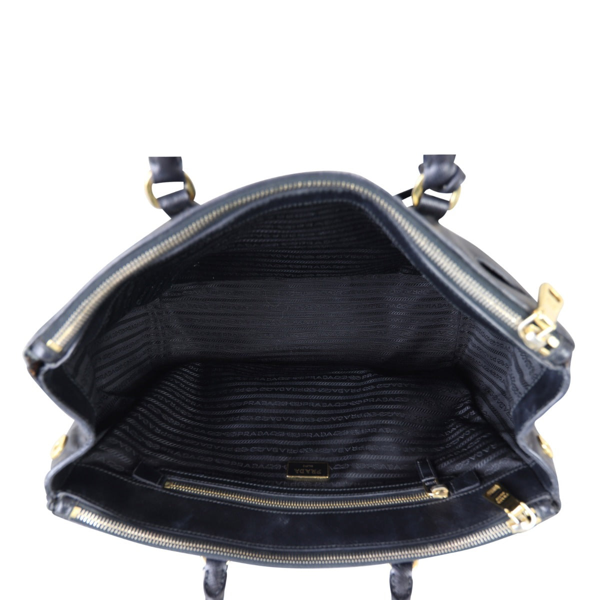 Prada Saffiano Lux Galleria Double Zip Tote Large