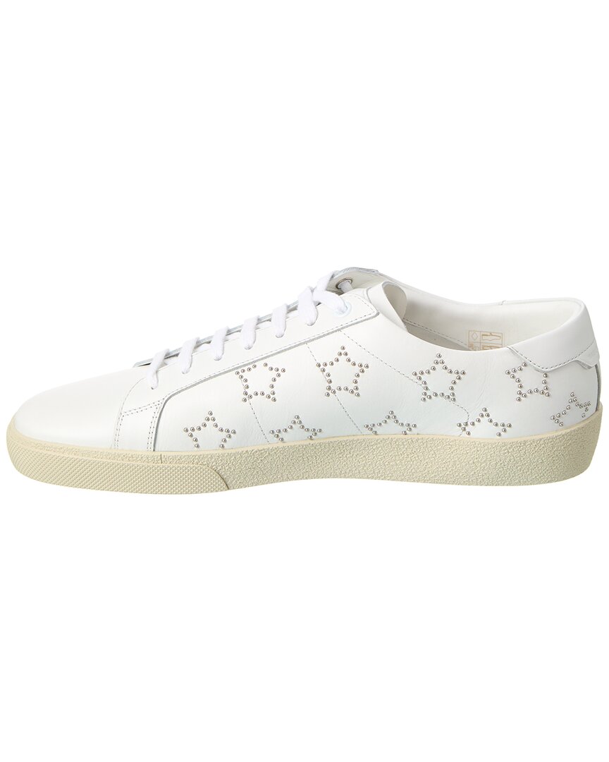 Saint Laurent Sl06 Star Leather Sneaker