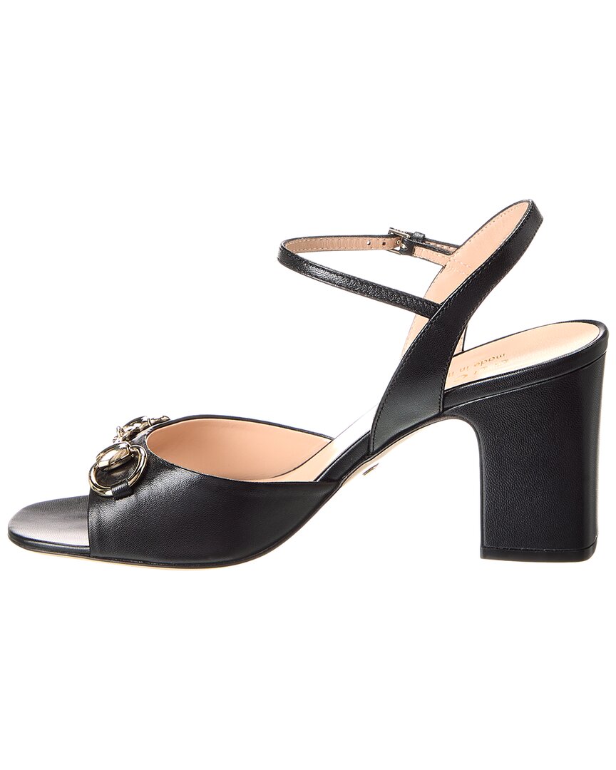 Gucci Horsebit Leather Sandal
