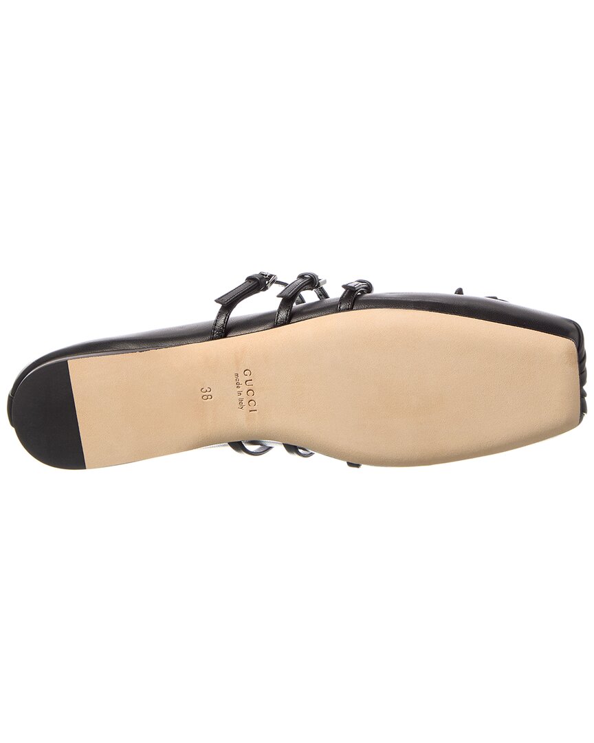 Gucci Horsebit Leather Flat
