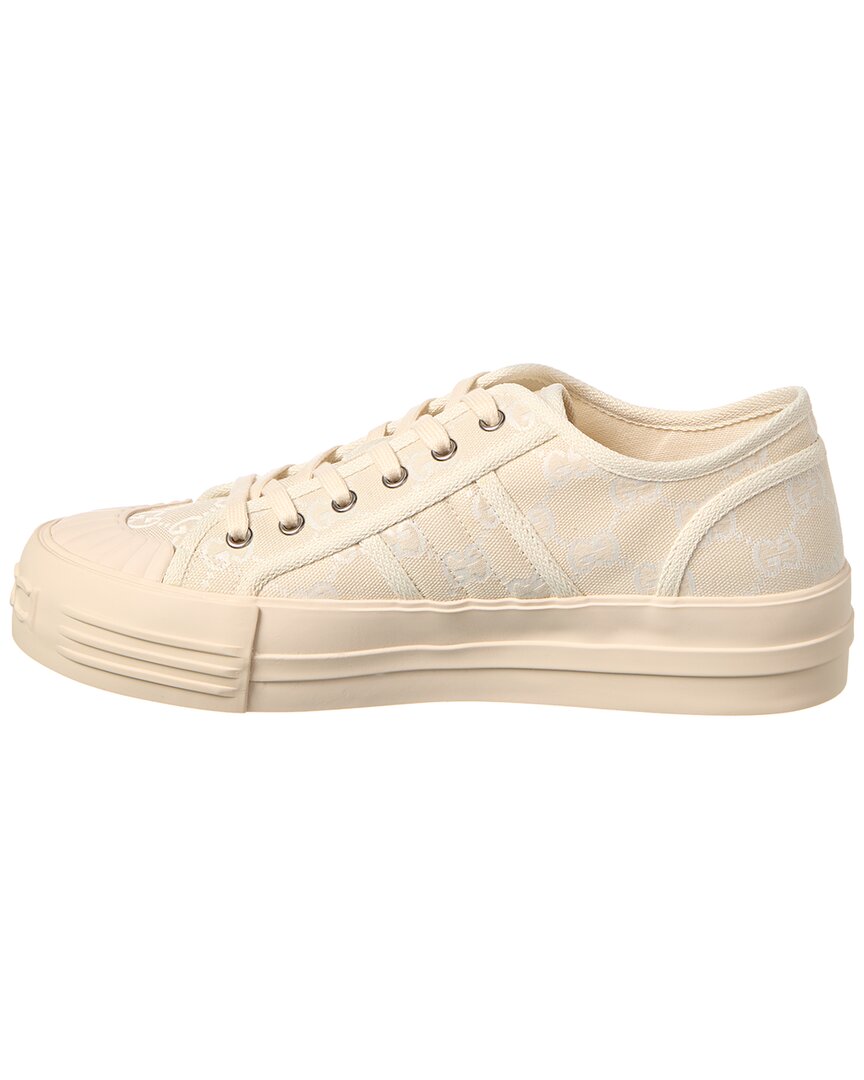 Gucci Chunky Gg Canvas & Leather Sneaker