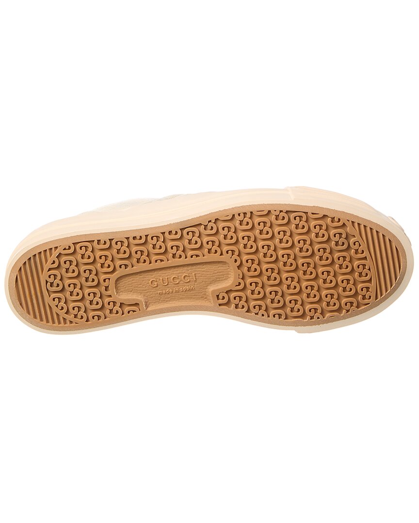 Gucci Chunky Gg Canvas & Leather Sneaker
