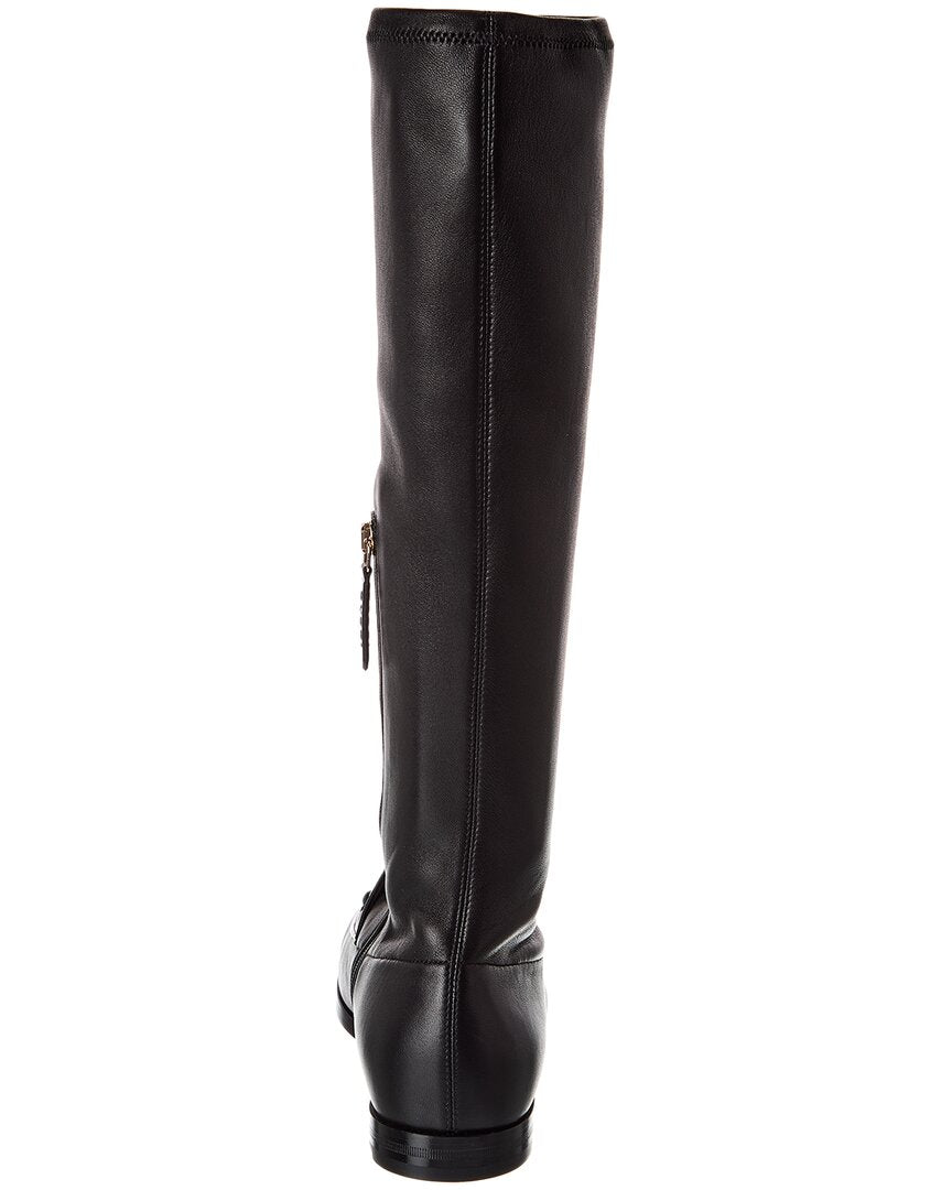 Gucci Jordaan Leather Knee-High Boot