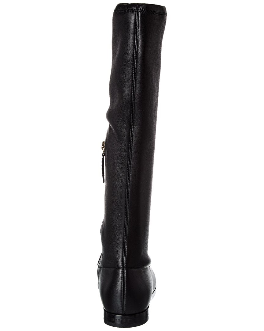 Gucci Jordaan Leather Knee-High Boot