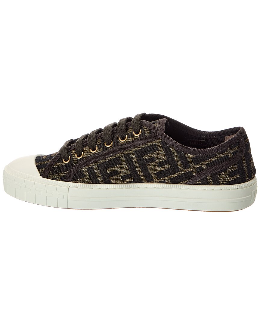 Fendi Domino Ff Canvas Sneaker