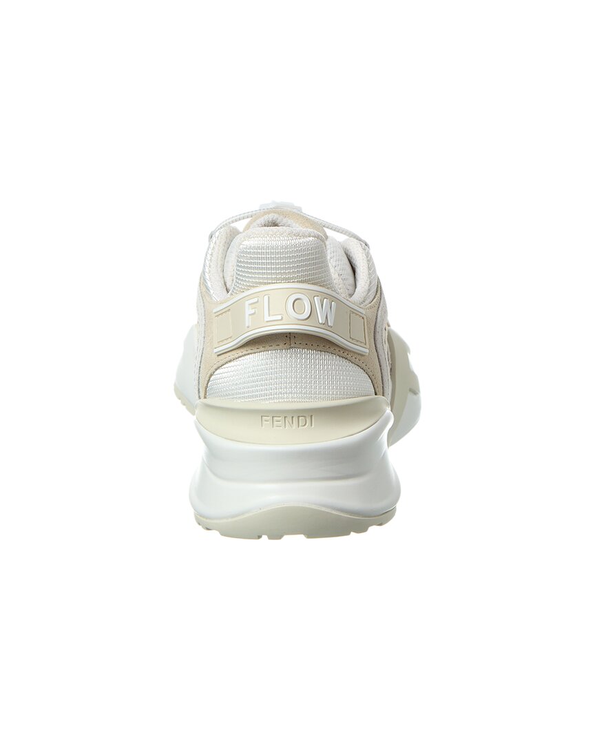 Fendi Flow Mesh & Suede Sneaker