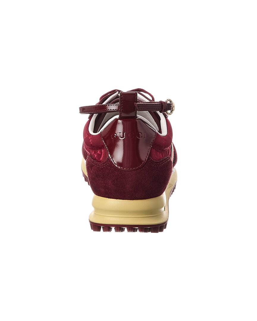 Gucci Re-Motion Gg Nylon & Suede Sneaker