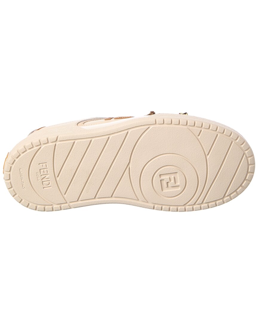 Fendi Match Leather Platform Sneaker
