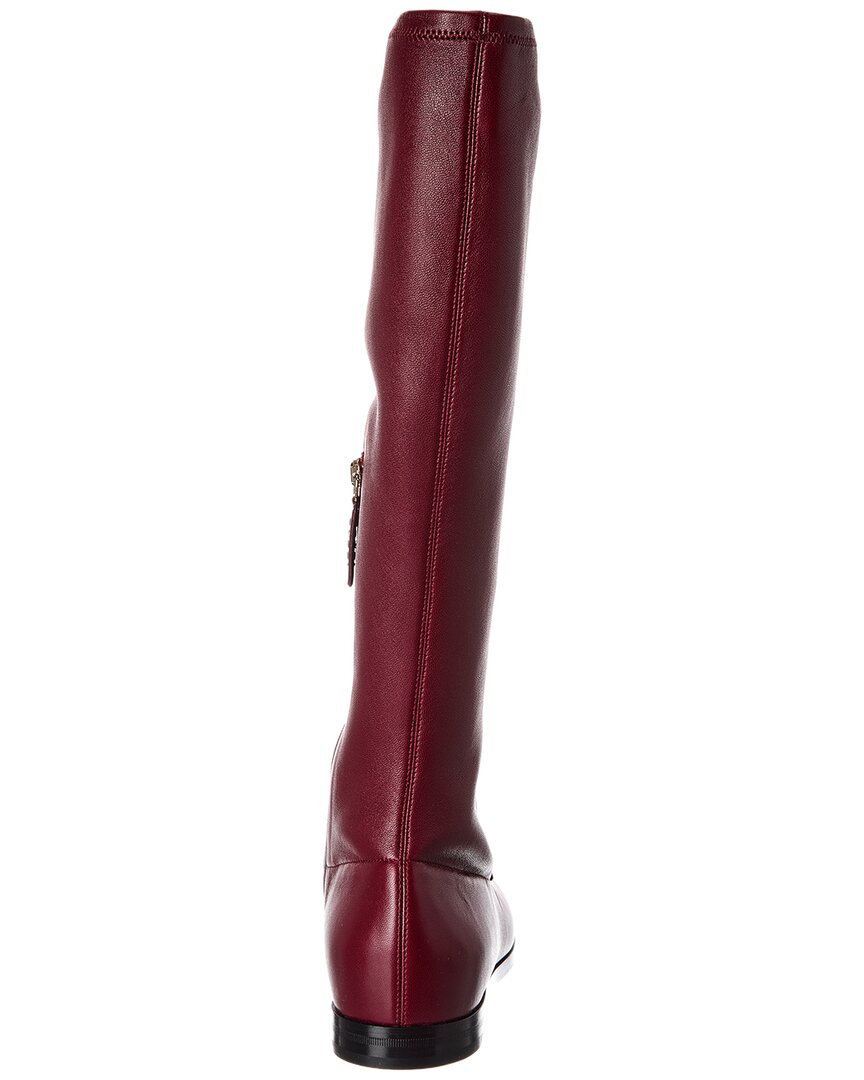 Gucci Jordaan Leather Knee-High Boot