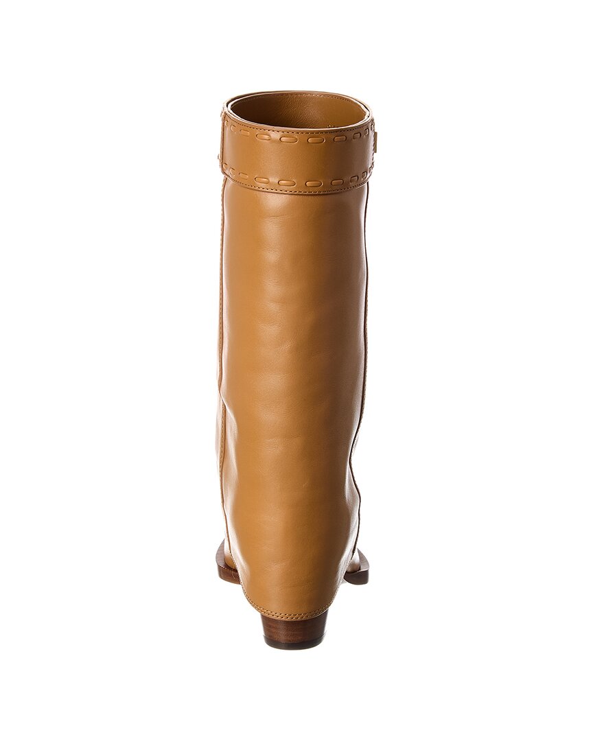 Fendi Ff Leather Boot