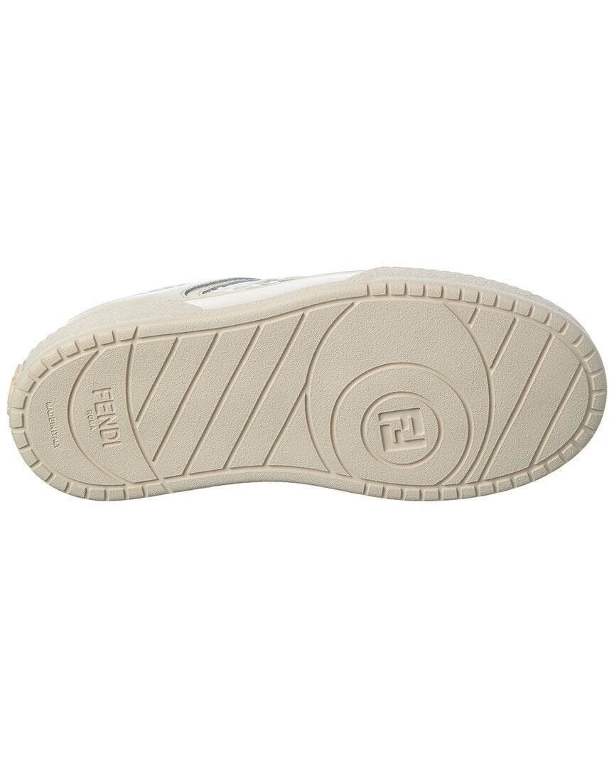 Fendi Match Leather & Mesh Platform Sneaker