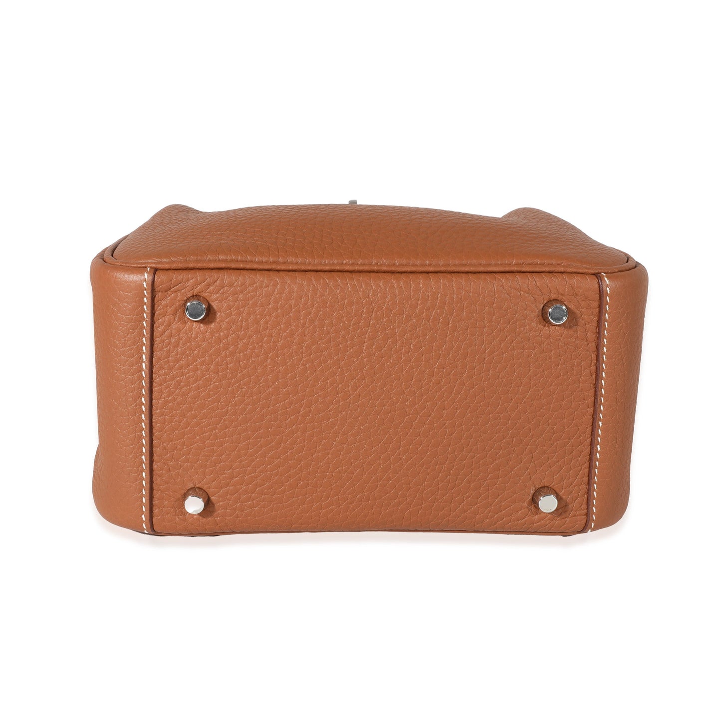 Luxury Hermes Gold Clemence Mini Lindy 20 PHW