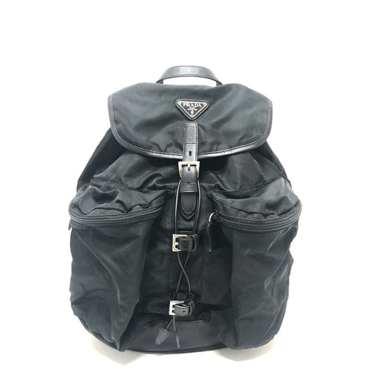 PRADA Backpack Ã¯Â¼Â¶130 Nylon black Double pocket