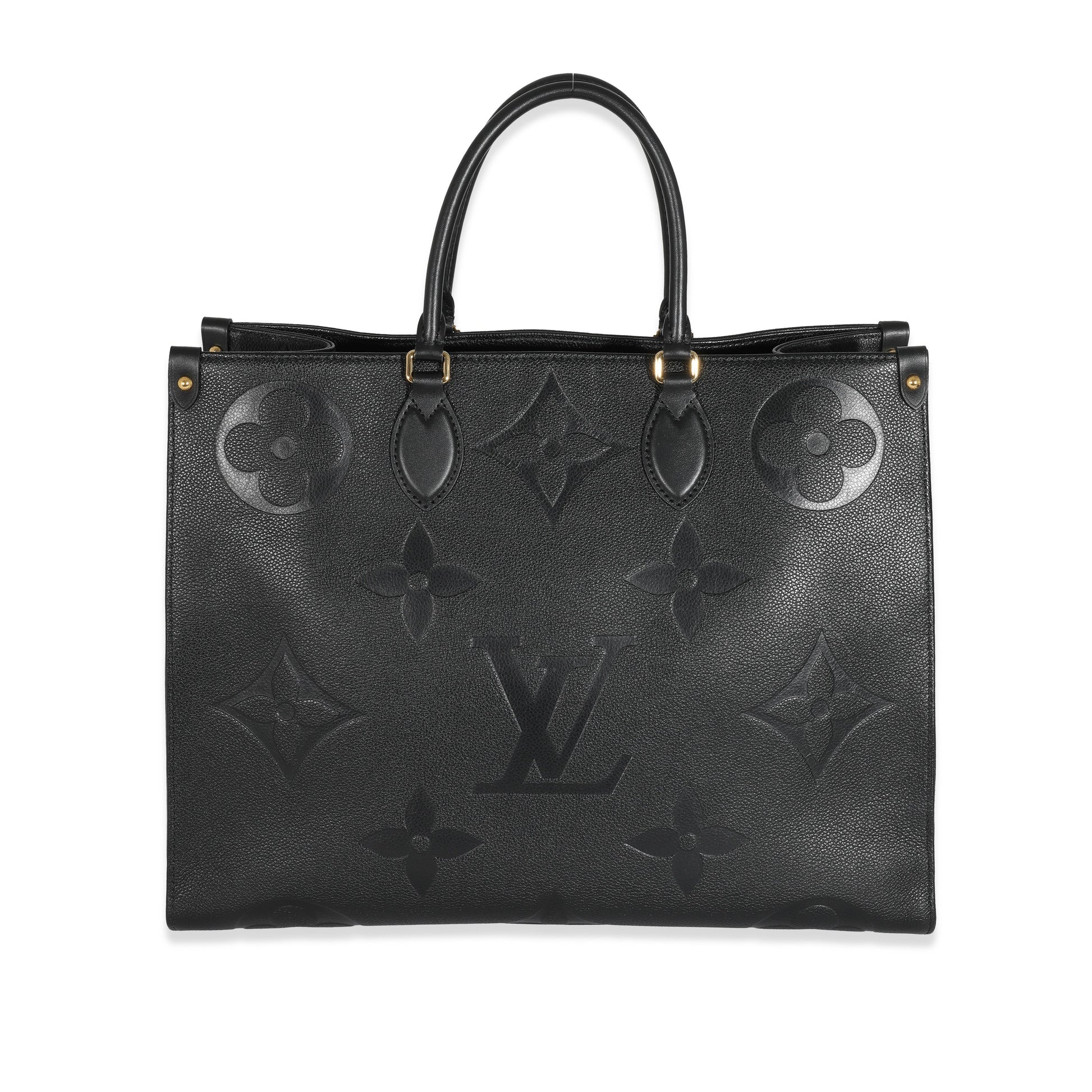 Louis Vuitton Black Empreinte Monogram Giant OnTheGo GM